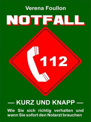 cover image of Notfall – kurz und knapp –